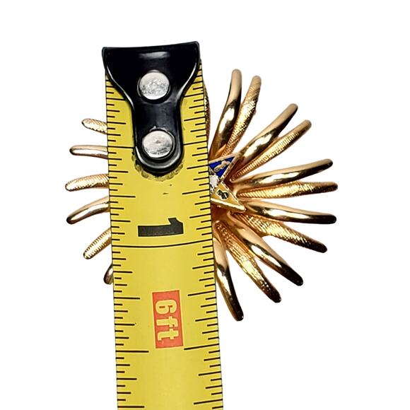 Order of the Eastern Star Brooch Pin Freemasonry 1.5" Freemason Secret Society - Picture 4 of 4